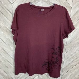 Kika Paprika maroon T-shirt xl